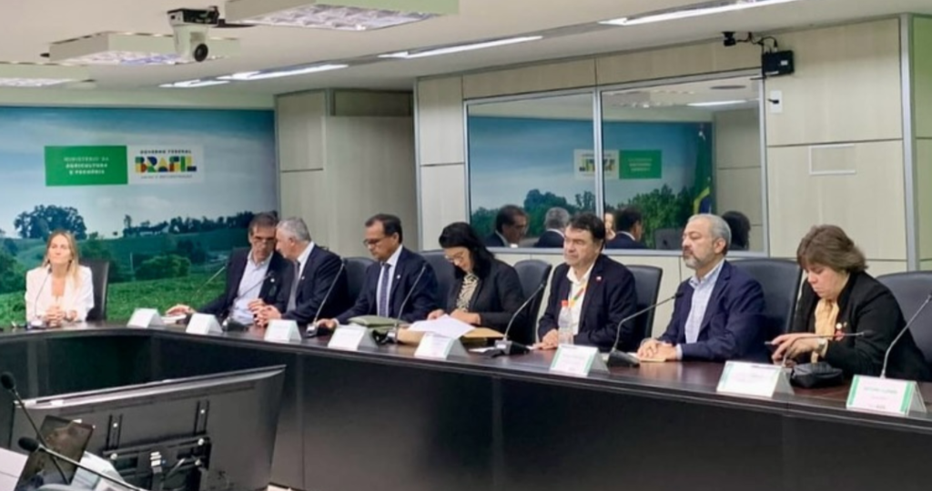 Consejo de Salmón en Visita de Estado a Brasil